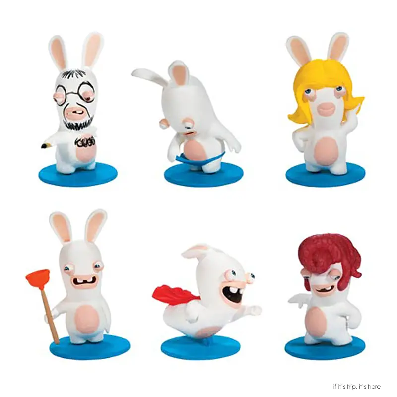 Todd macfarlane Rabbids mini figures IIHIH