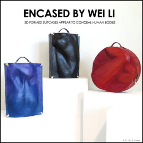 Encased: Suitcases That Appear Stuffed With Human Bodies & How They Were Made.
