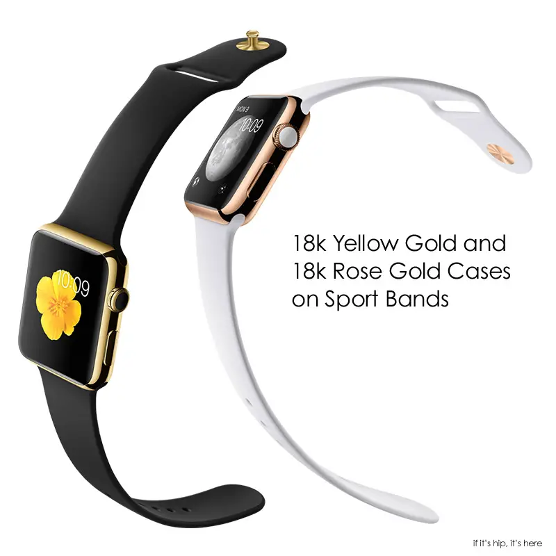 gold with sport bands IIHIH