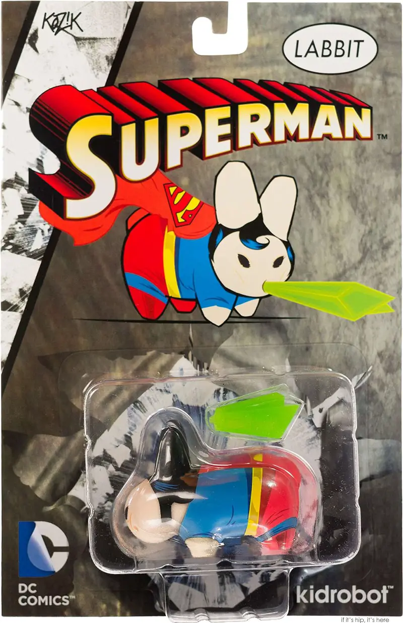 kozik superman labbit kidrobot dc comics IIHIH