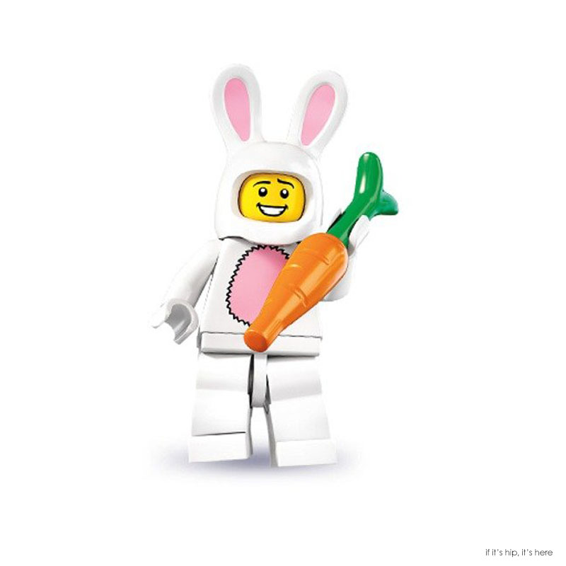 lego minifig bunny suit guy IIHIH