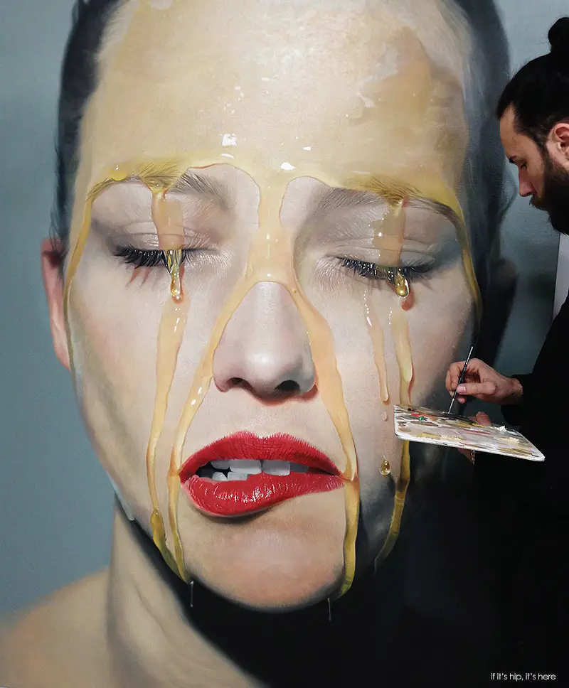 Hyperrealist Painter Mike Dargas