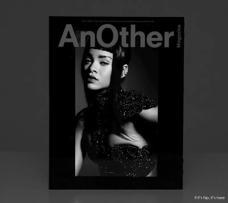 Interactive Magazine Cover Starring Rihanna