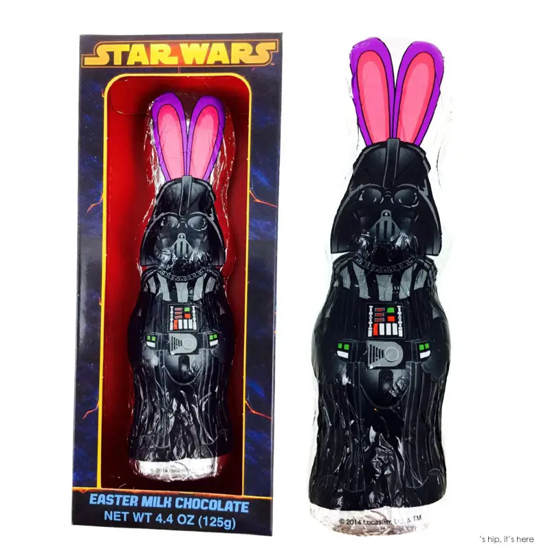 star wars darth vader chocolate bunny IIHIH