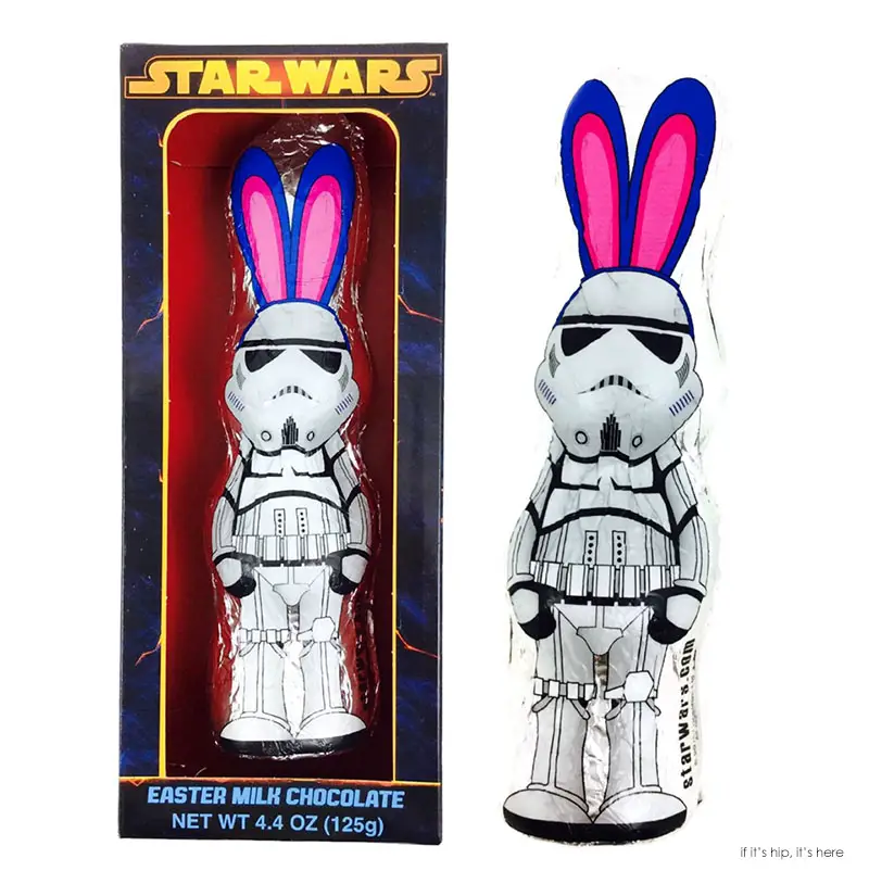 star wars stromtrooper chocolate bunny IIHIH