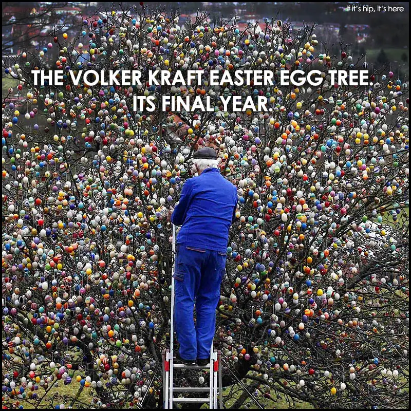 Volker Kraft Easter Egg Tree