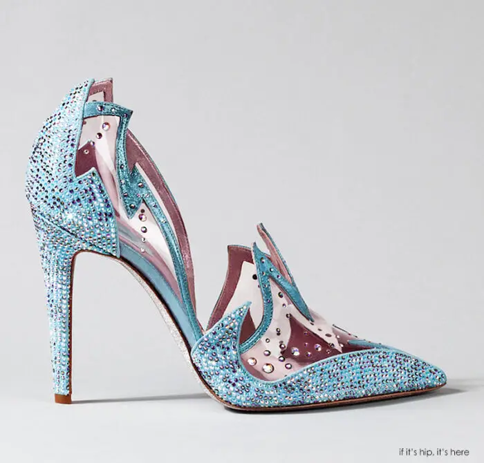 Rene-Caovilla- Cinderella shoe Disney