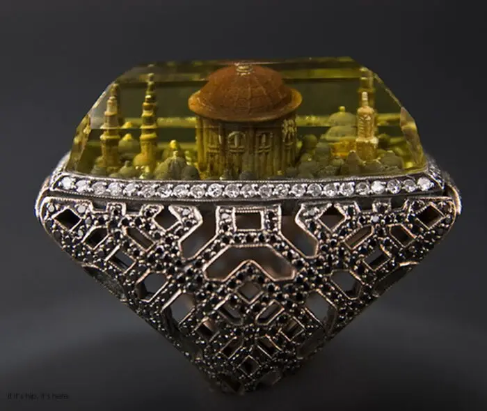 hand carved rings from istanbul