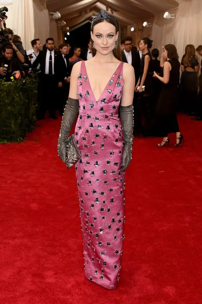 Olivia Wilde in Michael Kors at the 2015 Met Gala