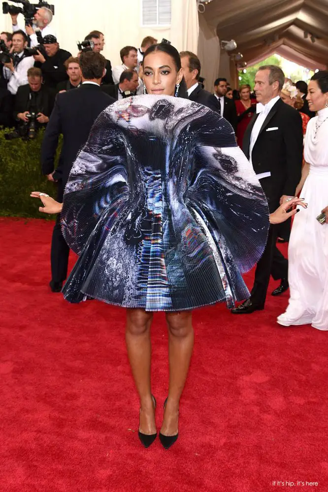 Solange Knowles at the 2015 Met Gala