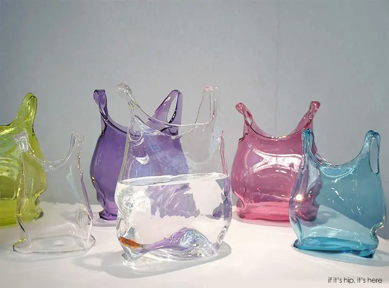 colored and clear glass bags on table IIHIH