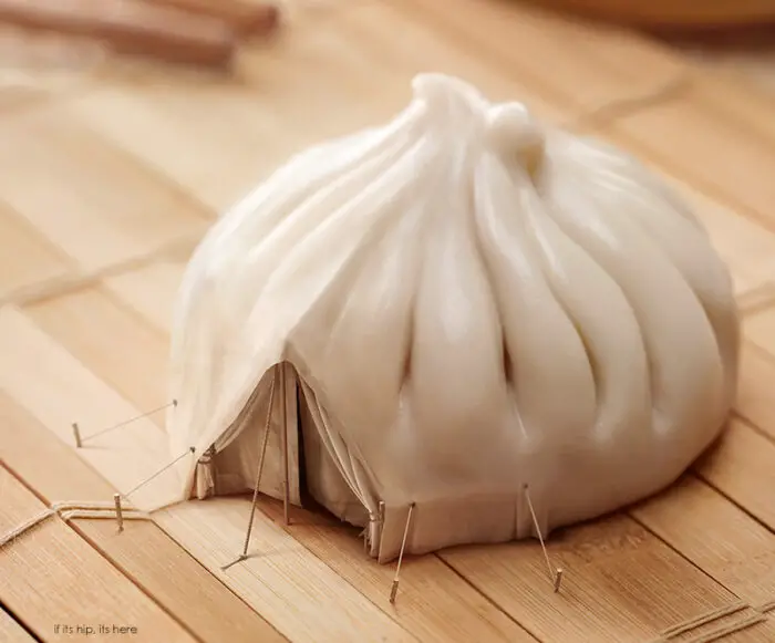 dumpling yurt Dupont ad campaign