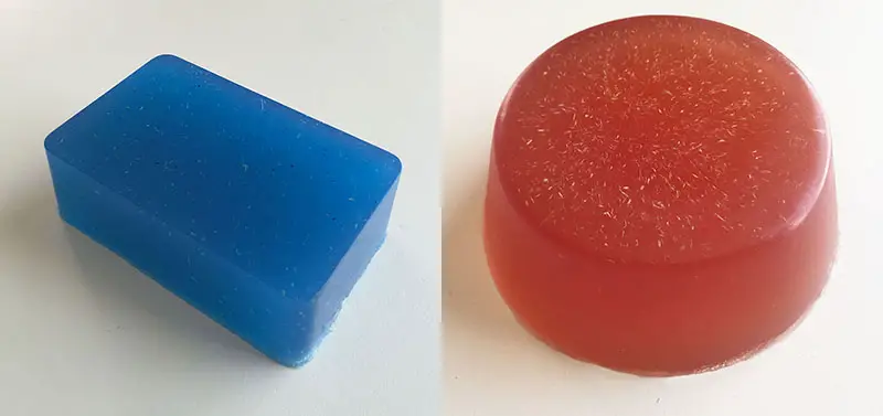 exfoliating soaps with ground loofah