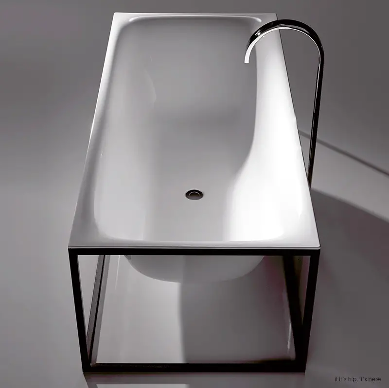 modern bathtub