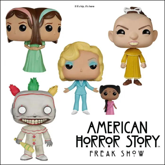 AHS season 4 freak show funko pop vinyls