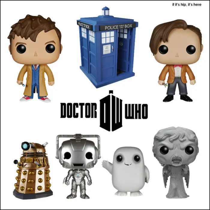 Doctor WHO pop vinyls IIHIH