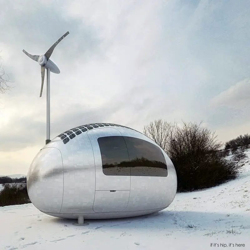 solar and wind-powered Ecocapsule