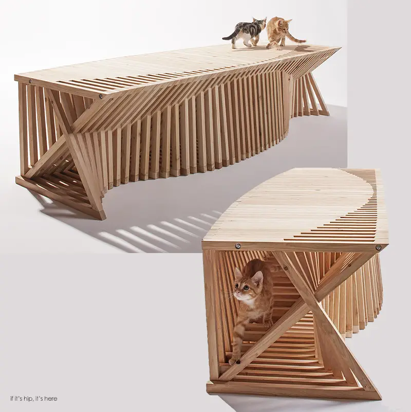 Cool Cribs for Cats
