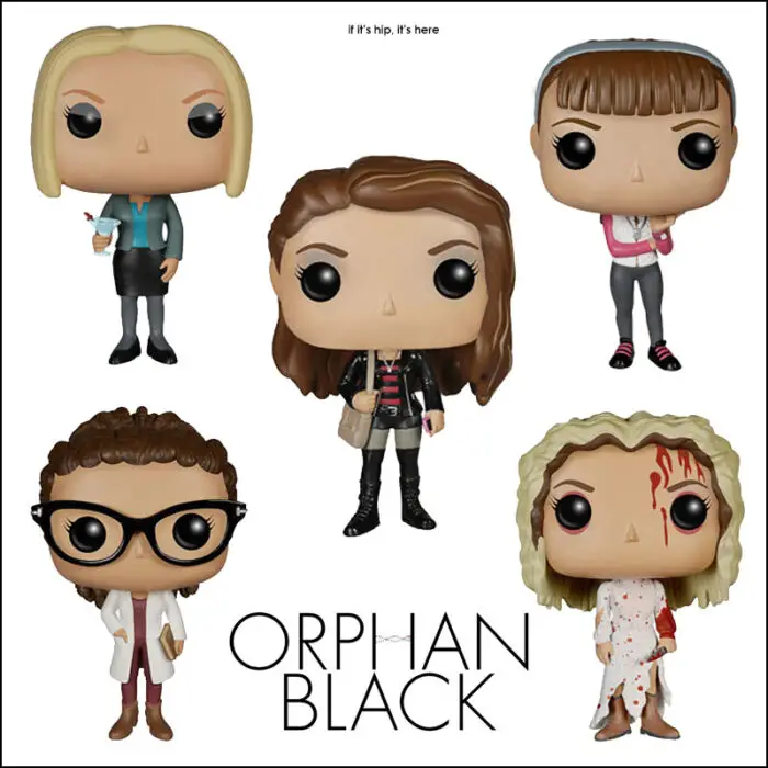 Orphan Black funko pop vinyls