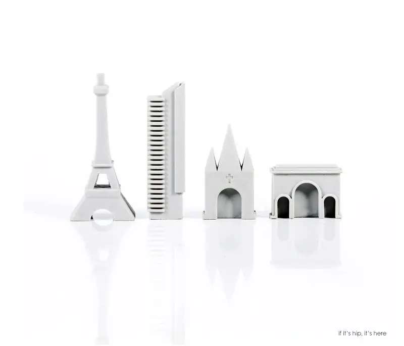 Architectural Landmark City Erasers