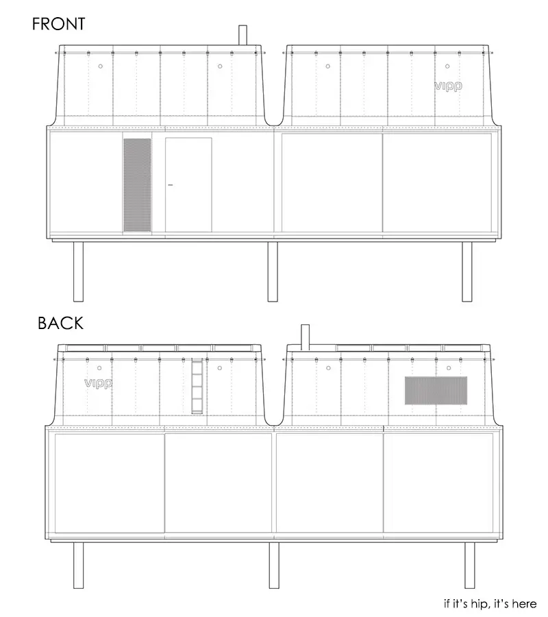 Shelter plans front and back IIHIH