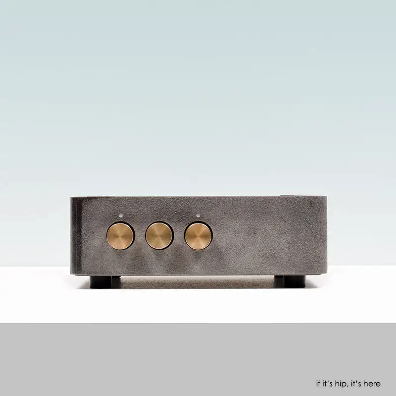 cast metal amp by fern and roby