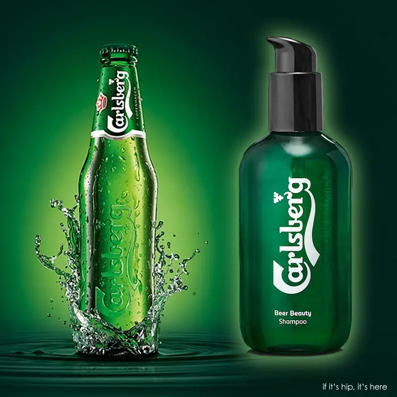 carlsberg-beer and shampoo IIHIH