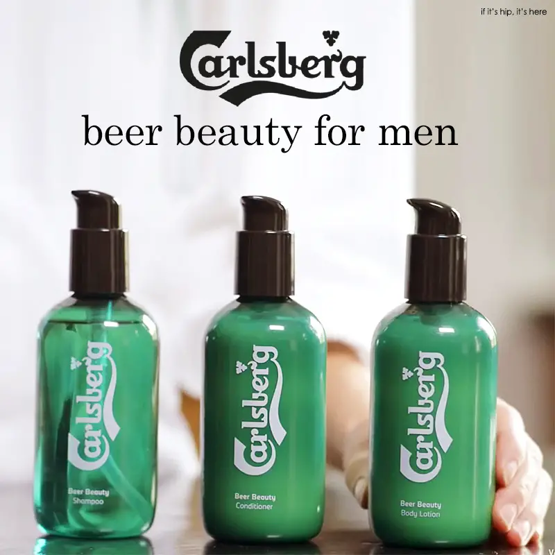 carlsberg beer beauty for men