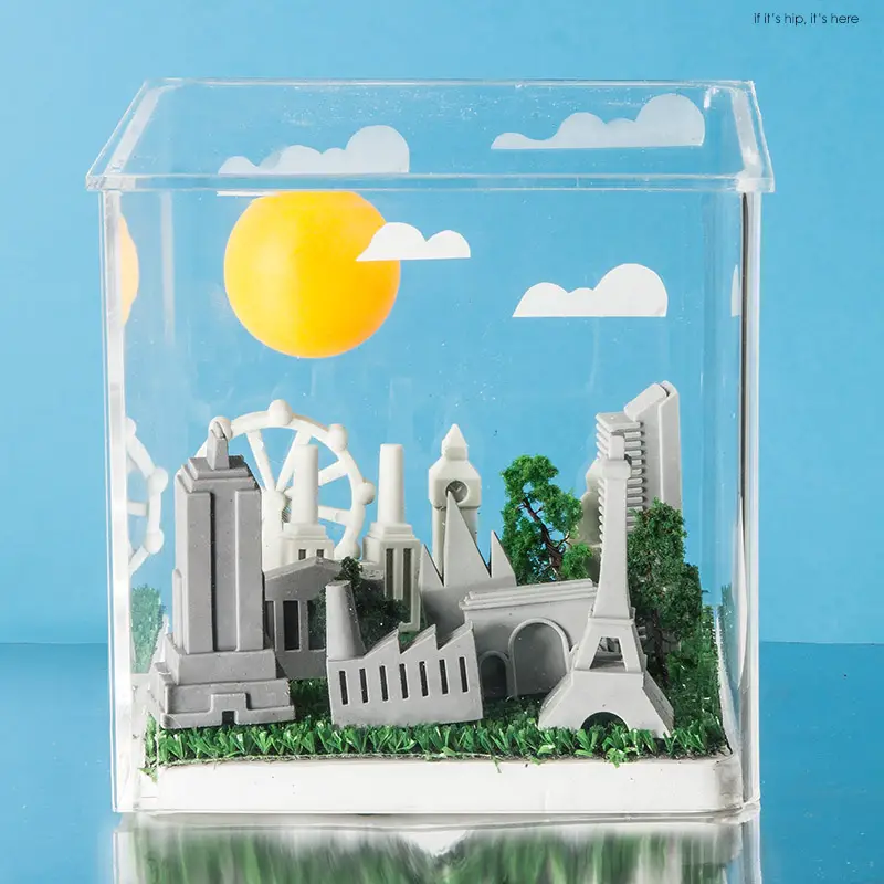 Architectural Landmark City Erasers