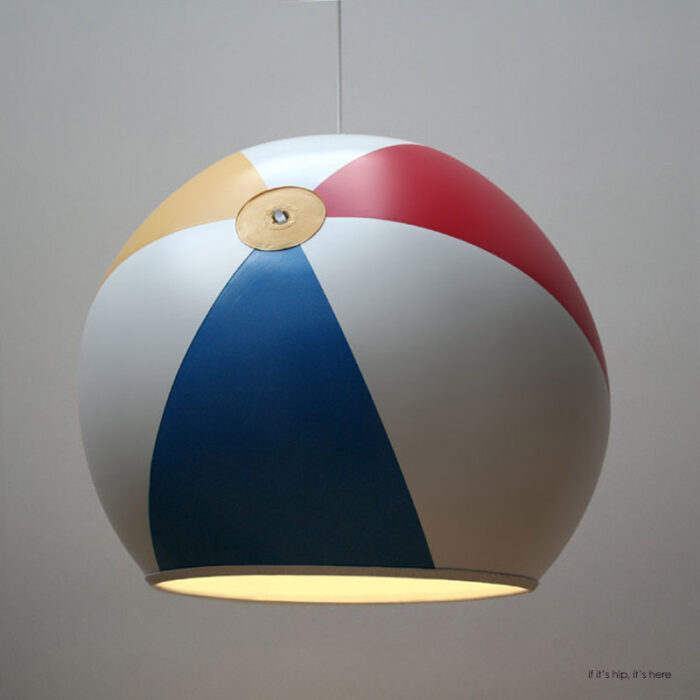 single beach ball light cu