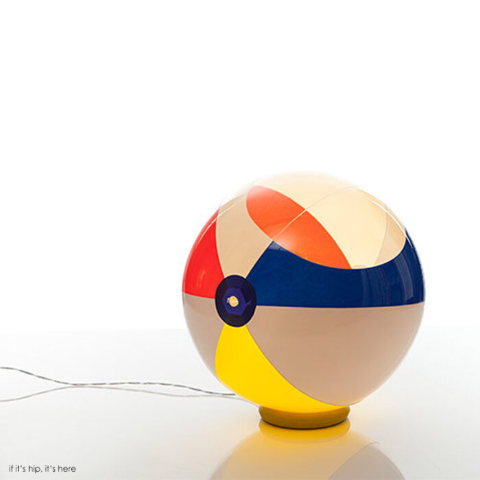 single tabletop beach ball lamp IIHIH