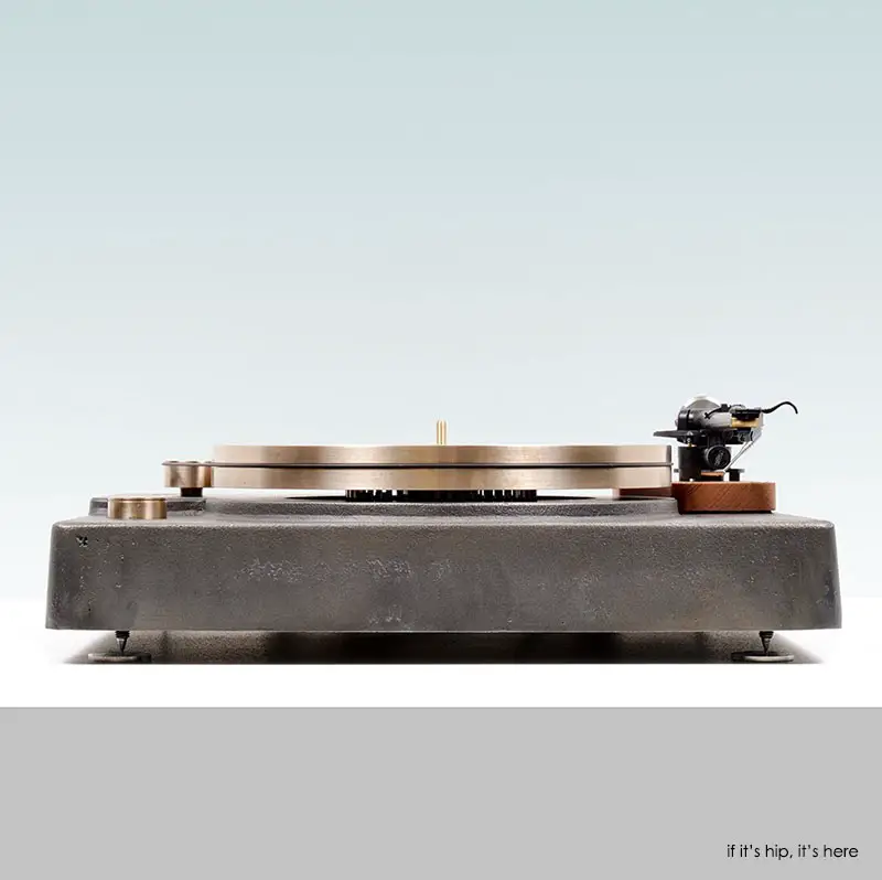 Cast Iron and Bronze Turntable