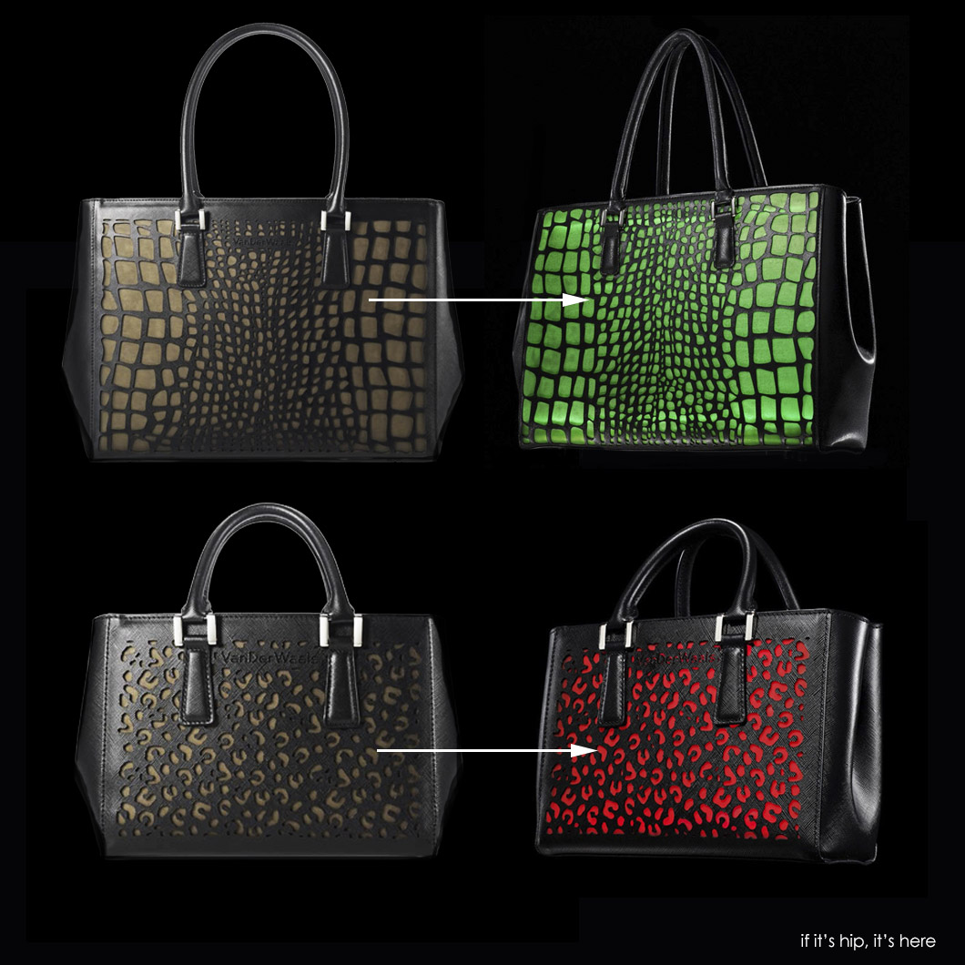 vanderwaals color-changing handbags 