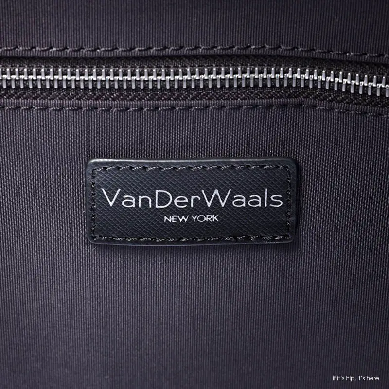 vanderwaals label in bag IIHIH