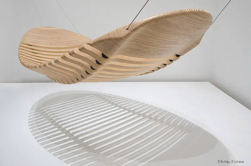 Wooden Hammock by Adam Cornish