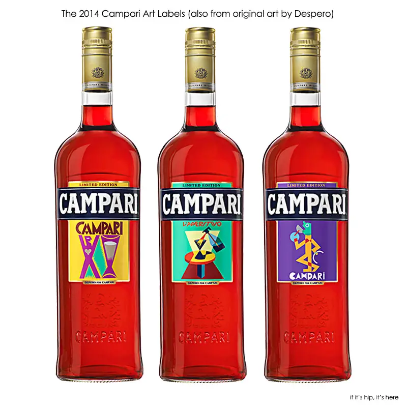 2014 Despero Bottle labels for campari IIHIH