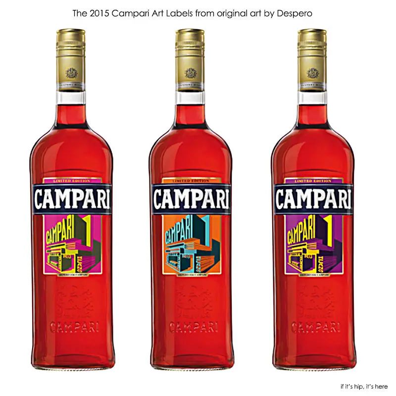 2015 Despero Bottle labels for campari IIHIH