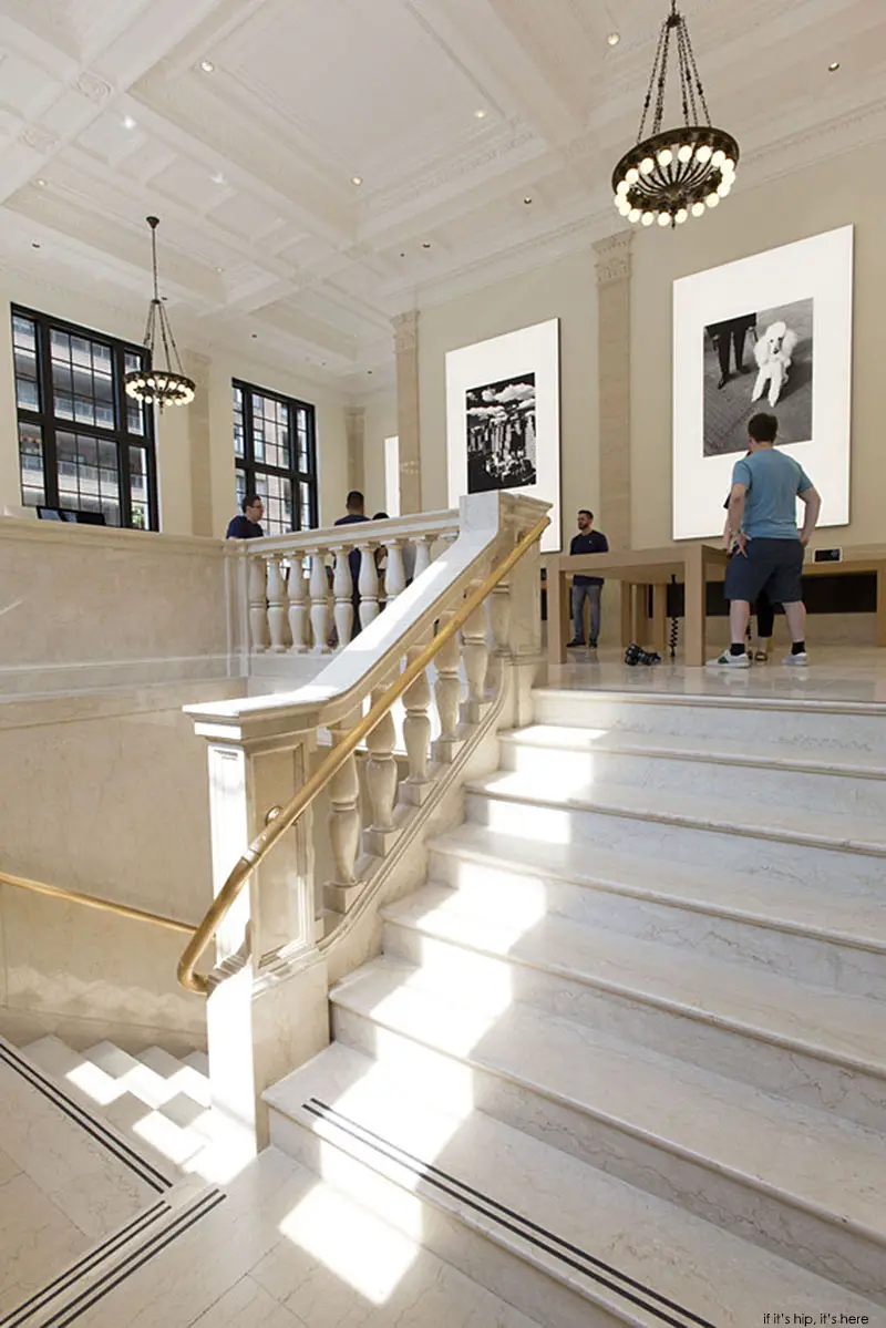 inside the Upper East Side Apple Store