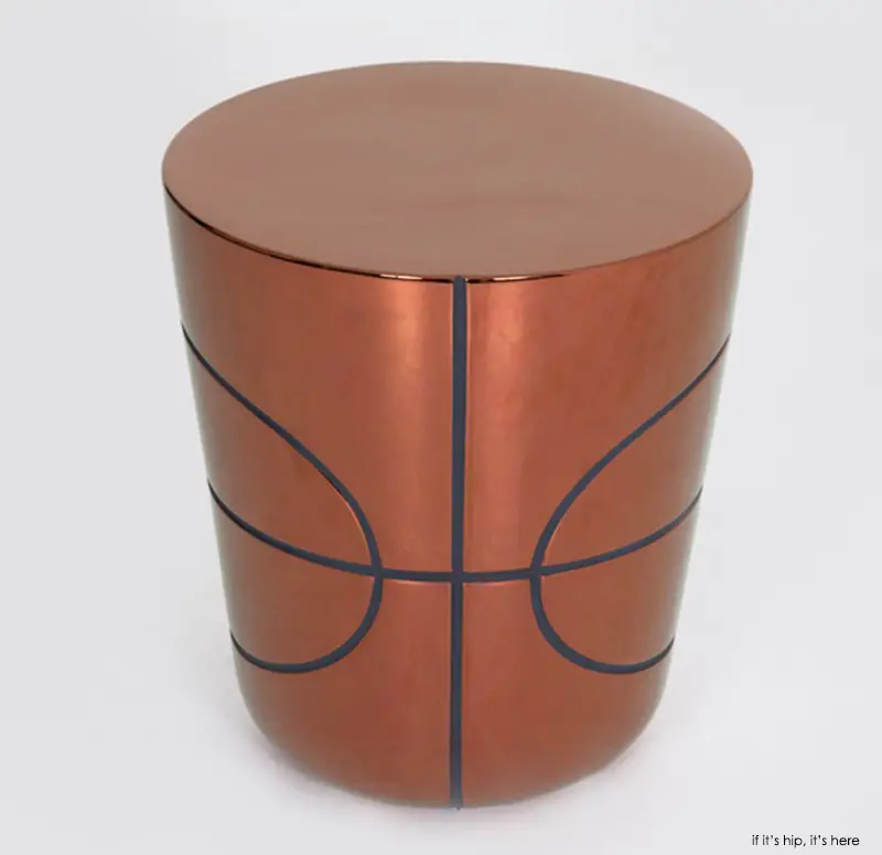 Basketball side table Copper IIHIH