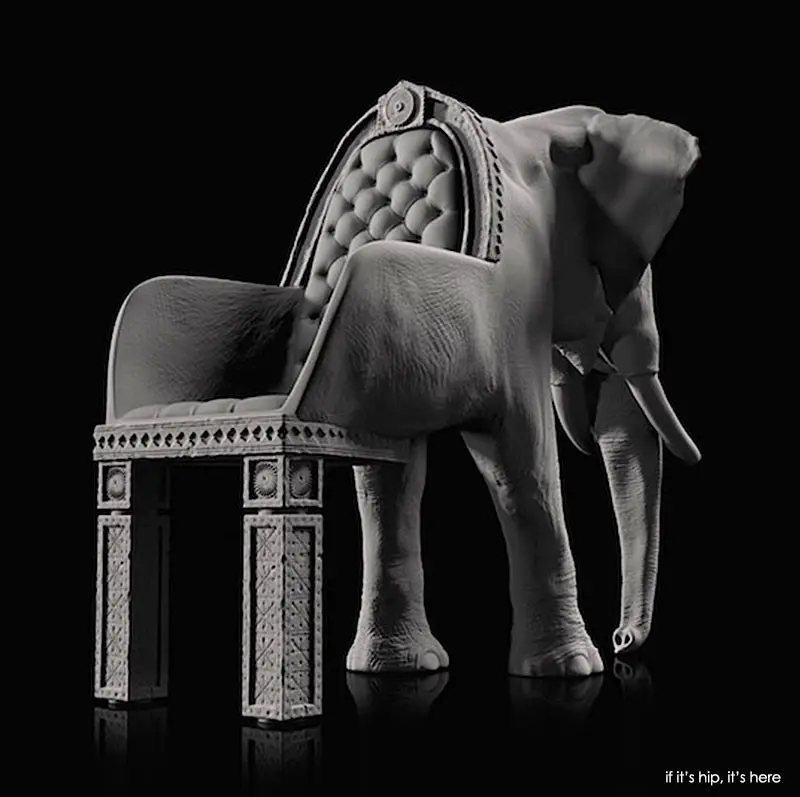 elephant chair