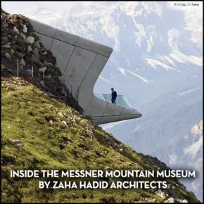 A First Look Inside The Messner Mountain Museum by Zaha Hadid