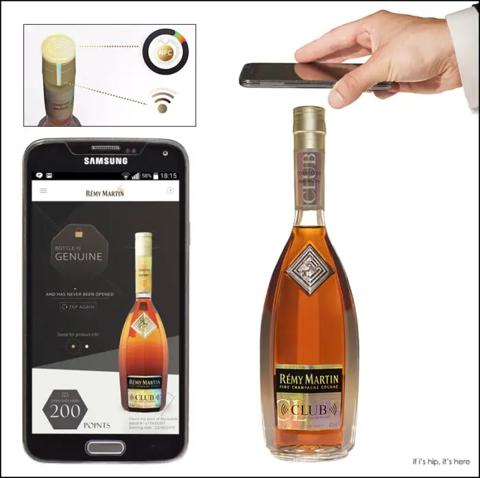 Rémy Martin CLUB Connected Bottle