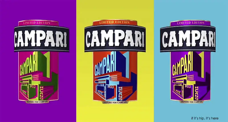 all 3 Campari labels curved IIHIH