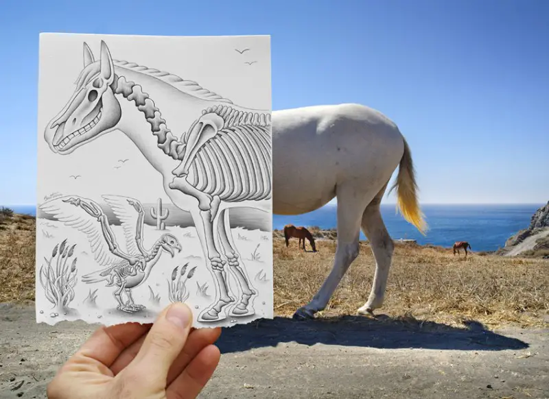 ben heine drawings