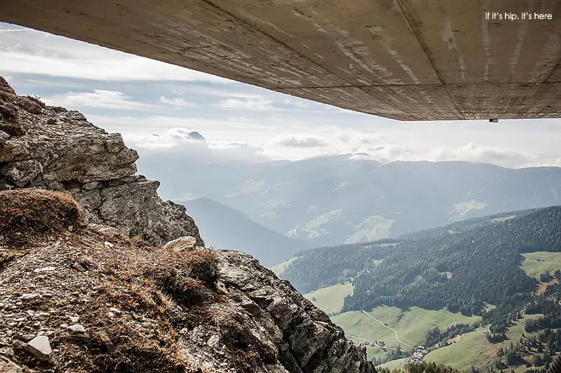 view from Messner Mountain Museum