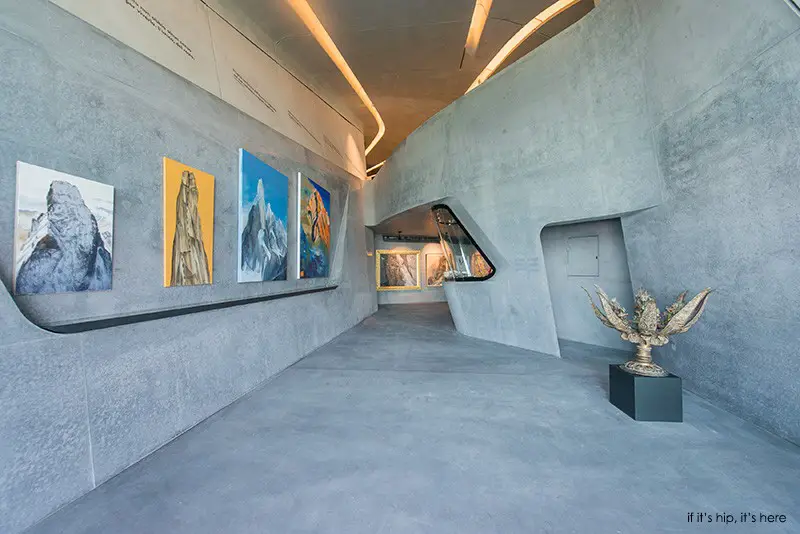 Inside the Messner Mountain Museum by Zaha Hadid Architects - if it's hip, it's here