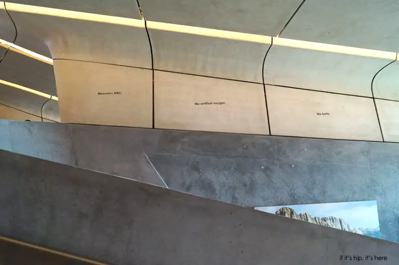 Inside the Messner Mountain Museum by Zaha Hadid Architects - if it's hip, it's here