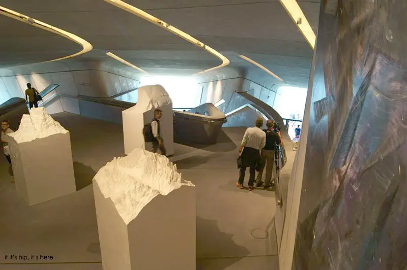 Inside the Messner Mountain Museum by Zaha Hadid Architects - if it's hip, it's here