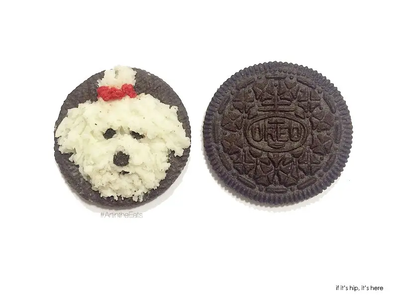 oreo art Maltese IIHIH