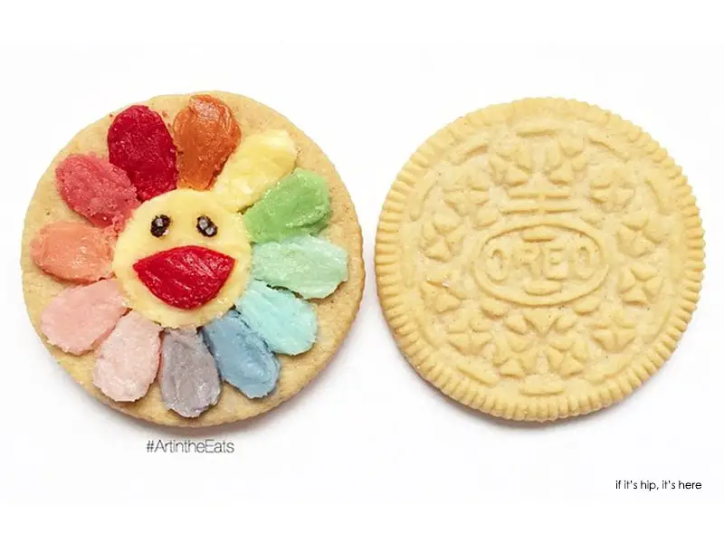 oreo art murakami flower IIHIH